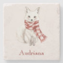 Search for scarf coasters White