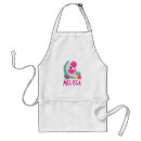 Search for pink flamingos aprons Cute