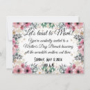 Search for mothers day luncheon invitations Elegant