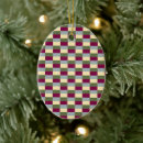 Search for red oval christmas tree decorations Plaid