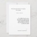 Search for schedule wedding invitations Calligraphy