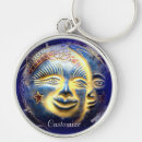 Search for sun face key rings Celestial