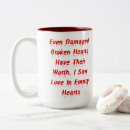 Search for heart broken mugs Red