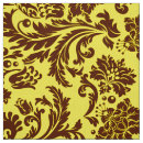 Search for yellow damask fabric Elegant