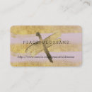 Search for dragonflies business cards Pink