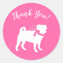 Search for pug dog stickers Baby shower