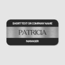 Search for black name tags Black and white