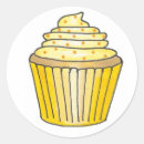 Search for yellow cupcake stickers Lemon