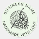 Search for yarn stickers Hand crafted