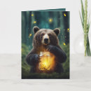 Search for fireflies night cards Glow