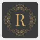 Search for serif stickers Black