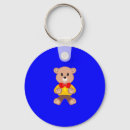 Search for cute teddy bears key rings Blue