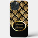 Search for elegant gold damask iphone cases Black