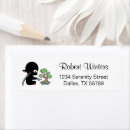 Search for tiny return address labels Cute