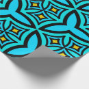 Search for petals wrapping paper Blue