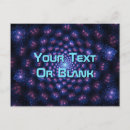 Search for fractaled postcards Blue