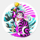 Search for japanese cat stickers Anime style