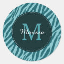 Search for teal zebra stickers Stylish