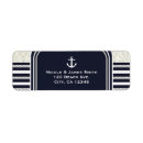 Search for nautical return address labels weddings Anchor
