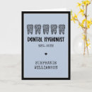 Search for hygiene cards Hygienist