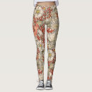 Search for green leaf pattern leggings William morris