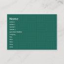Search for chubby business cards Green