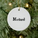 Search for gray christmas tree decorations Black