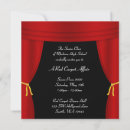 Search for red curtain invitations Hollywood