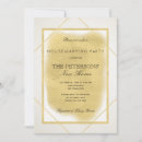 Search for gold housewarming party invitations Modern
