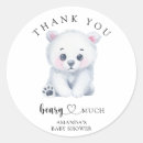 Search for polar bears stickers Watercolor