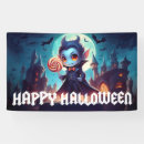 Search for trick or treat signs Monster