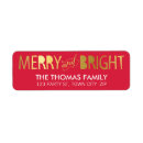 Search for bold modern return address labels Trendy