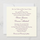 Search for eggplant wedding invitations Classic
