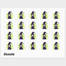 Search for cartoon witch stickers Magic
