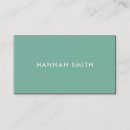 Search for teal business cards Minimalist