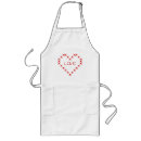 Search for stitch aprons Heart