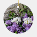 Search for lilac flower christmas tree decorations Lilacs