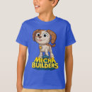 Search for builder kids tshirts Mecha
