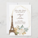 Search for eiffel tower save the dates French
