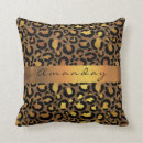 Search for black and gold stripes cushions Girly