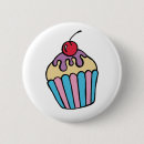 Search for cupcake with cherry badges Food