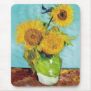 Search for sunflower mousepads Vincent van gogh