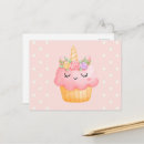 Search for pink cupcake postcards Watercolor