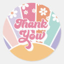 Search for rainbow thank you stickers Floral