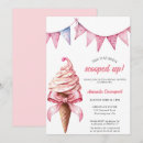 Search for scooped up bridal shower invitations Ice cream shower