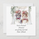 Search for cat wedding invitations Couple