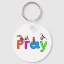 Search for child praying key rings Christian