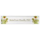 Search for draw name plates Floral
