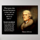 Search for 2nd amendment posters Jefferson