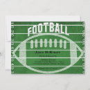 Search for football coach birthday invitations Party